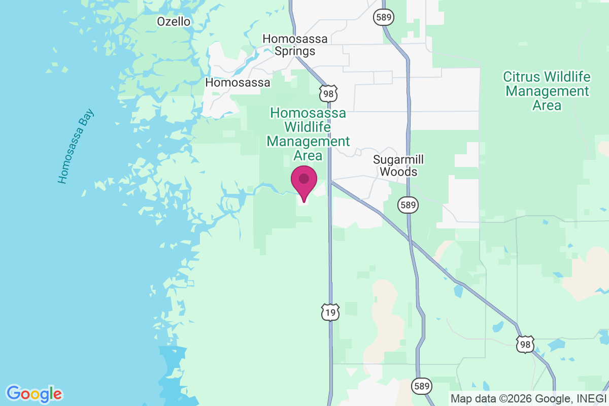 Chassahowitzka map