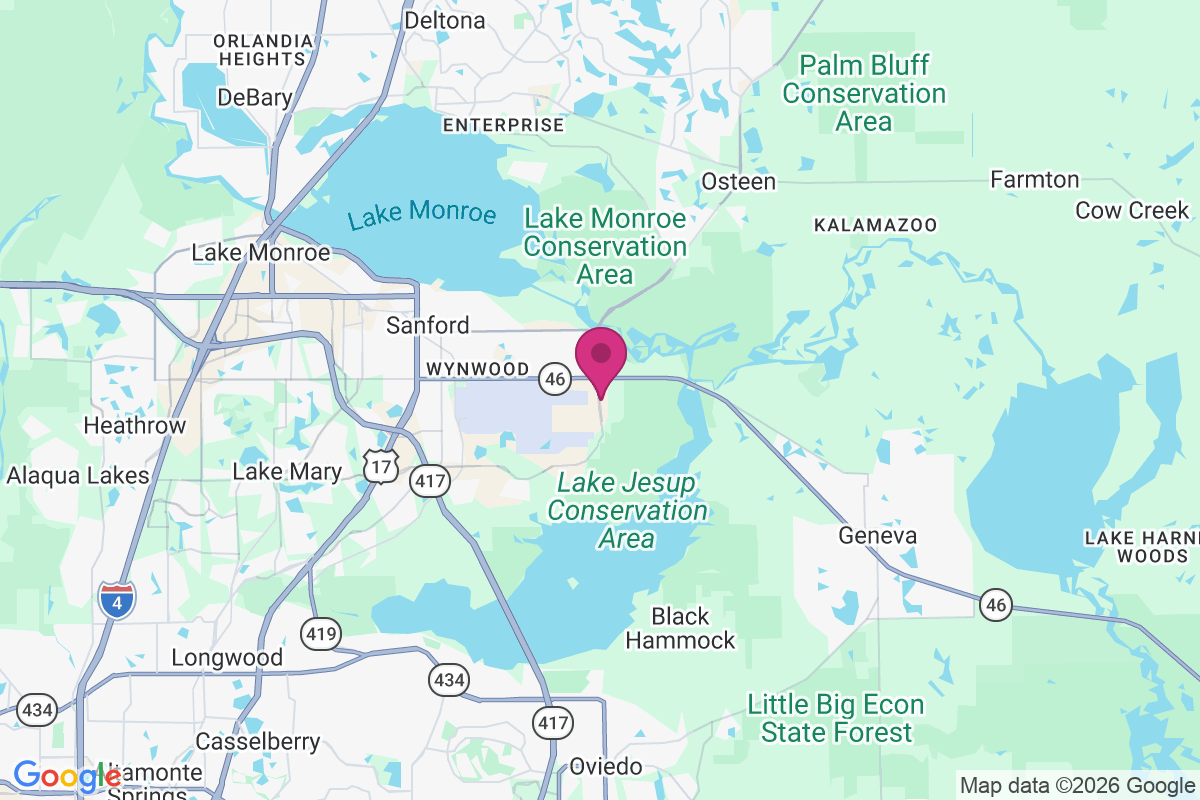 Beck Hammock map
