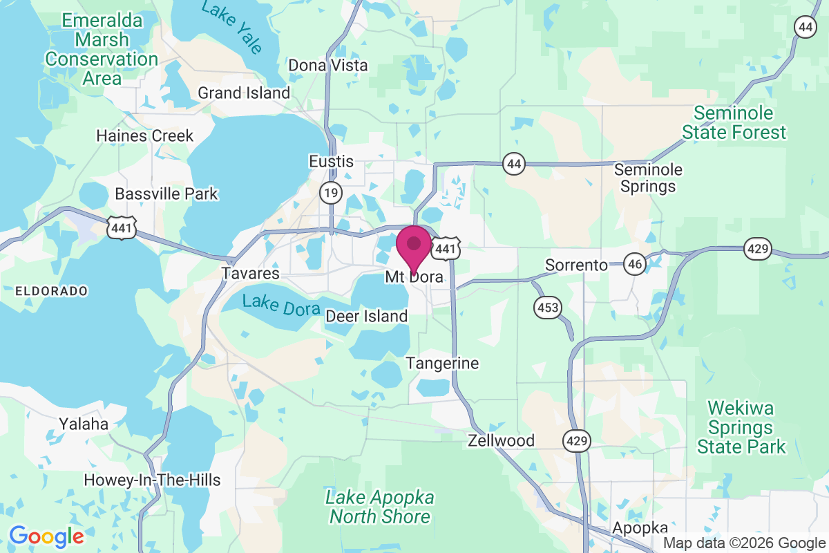 Mount Dora map
