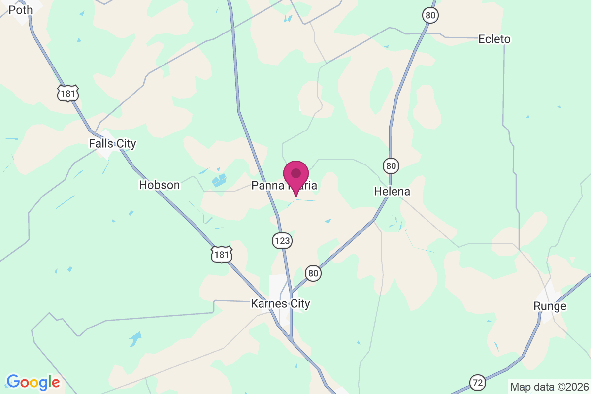 Panna Maria map