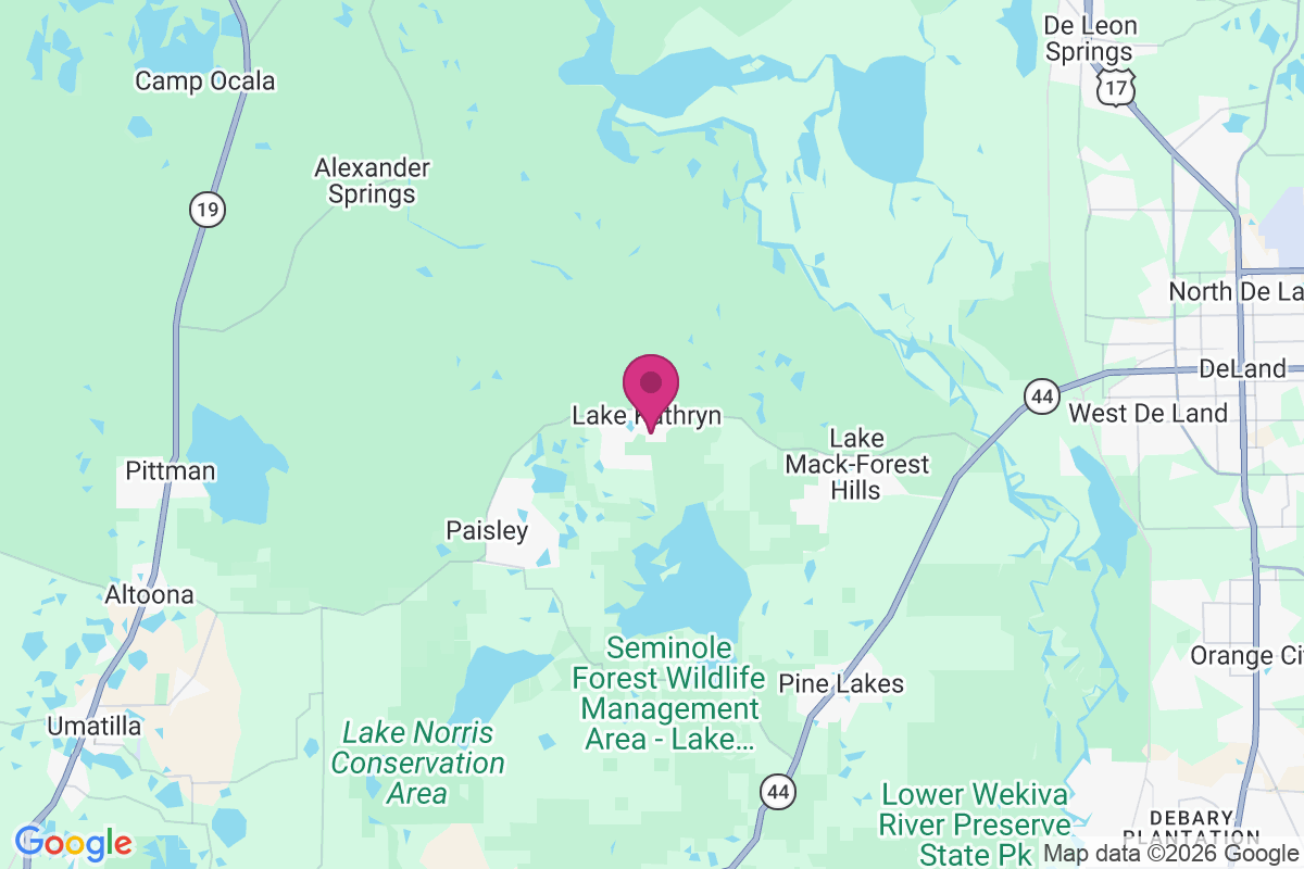 Lake Kathryn map