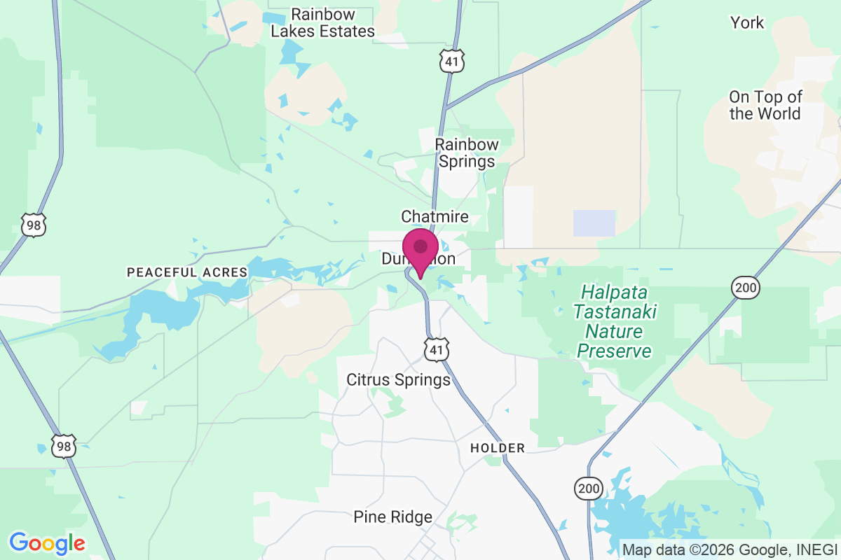 Dunnellon map