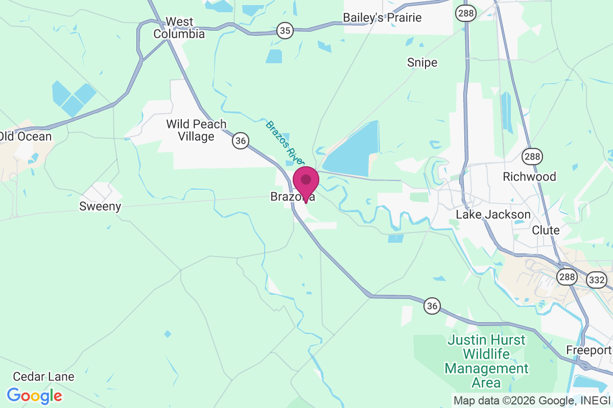 Brazoria map