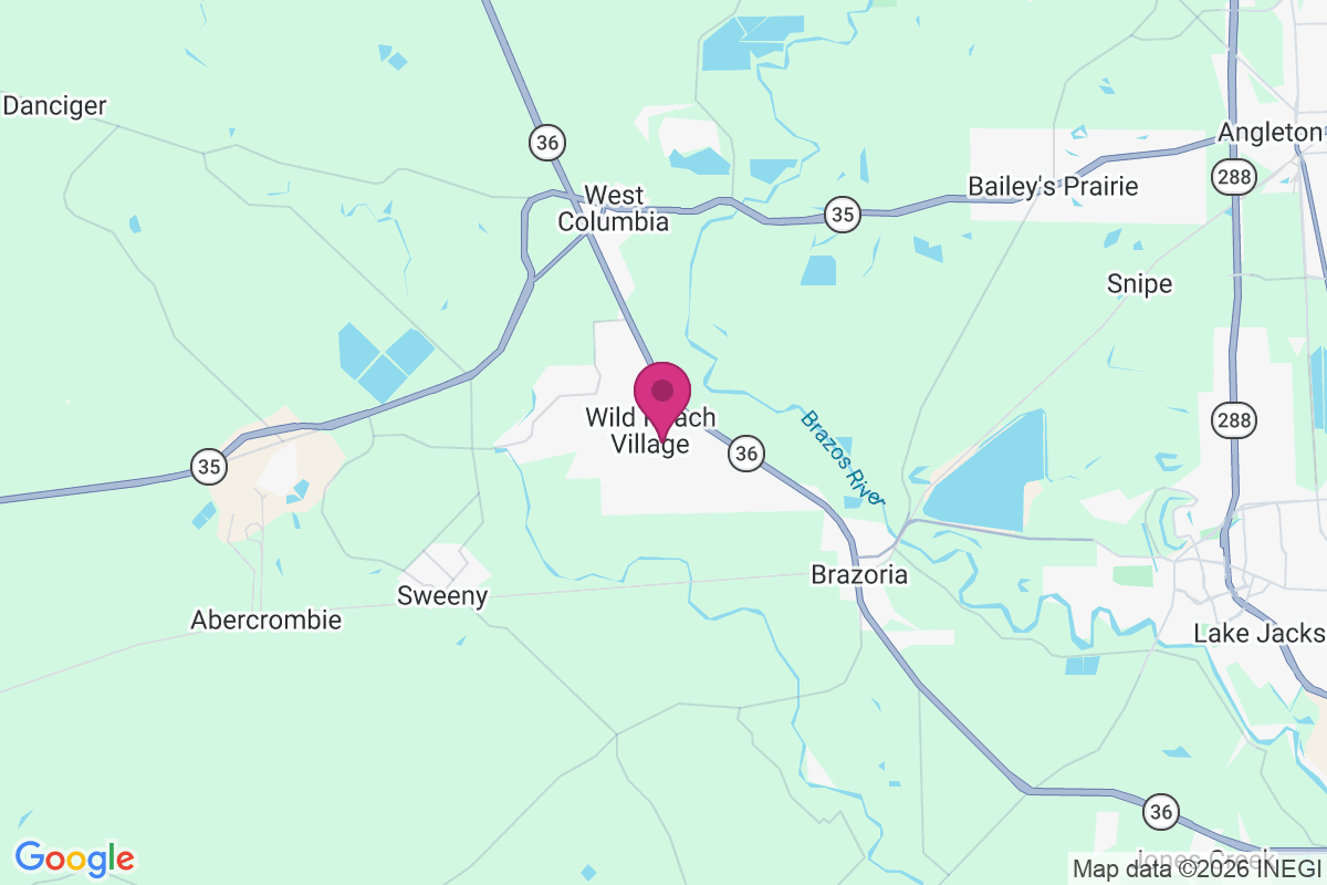 Wild Peach Village map