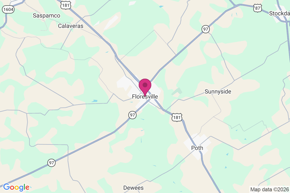 Floresville map