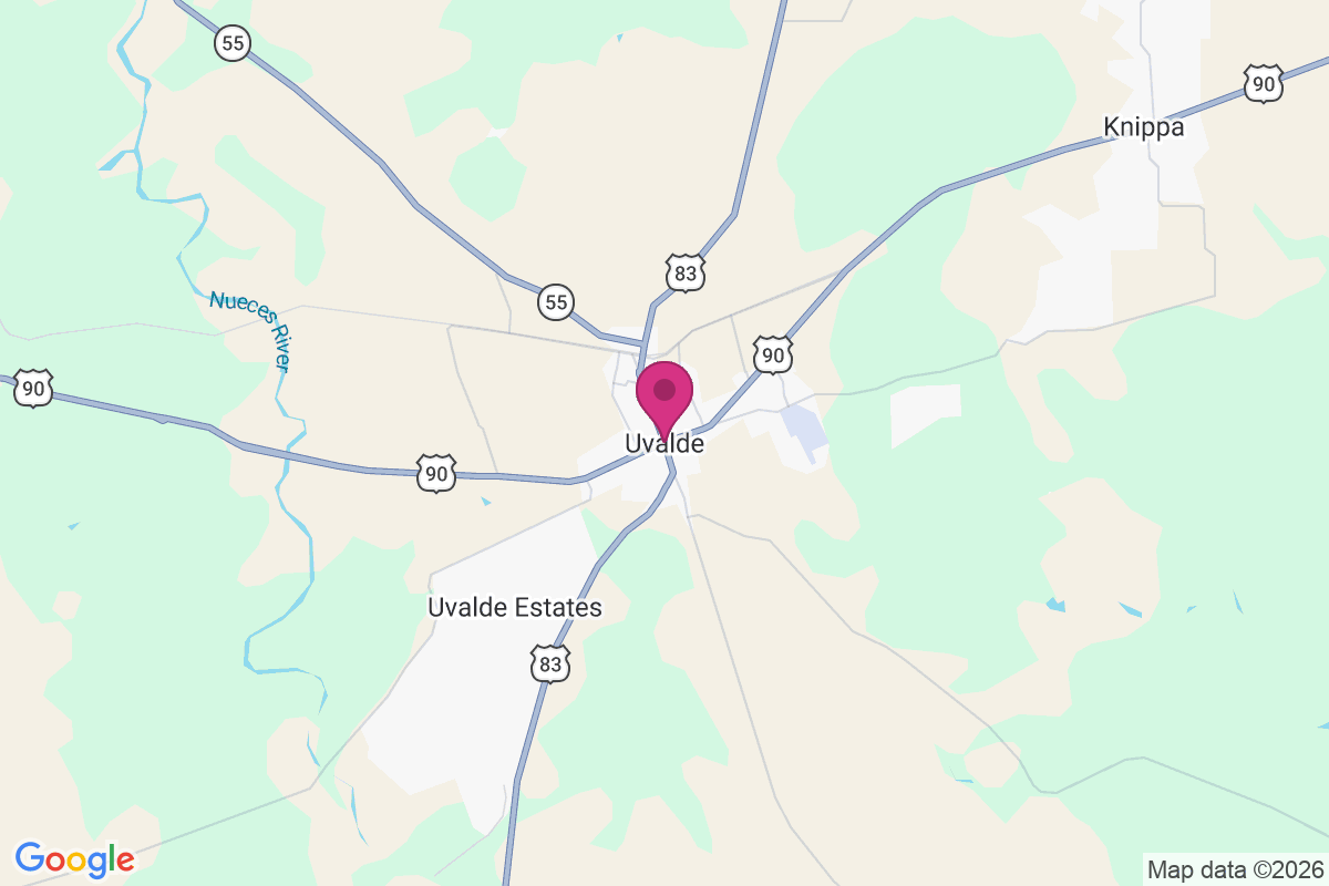 Uvalde map