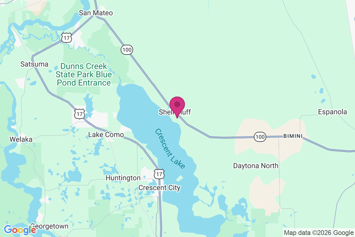 Shell Bluff map