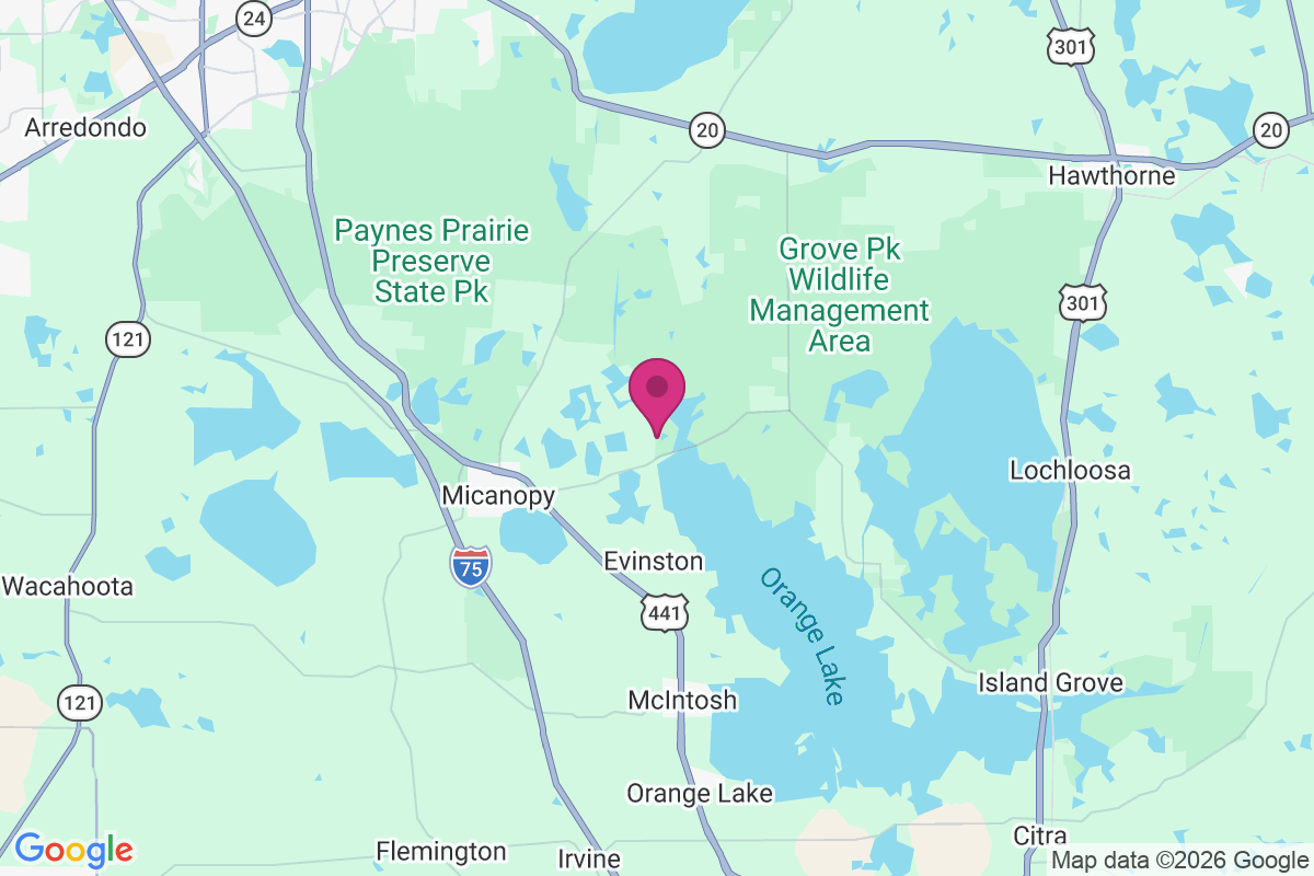 Micanopy Junction map