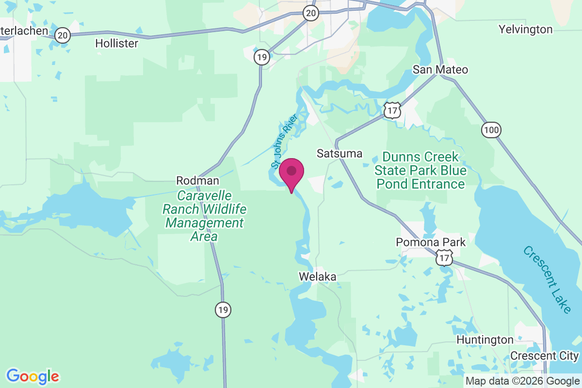 Possum Bluff map