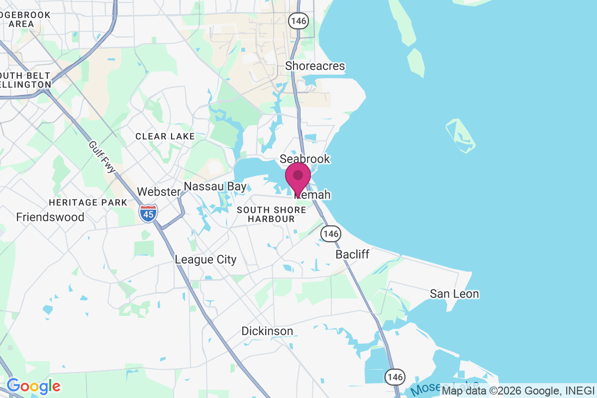 Clear Lake Shores map