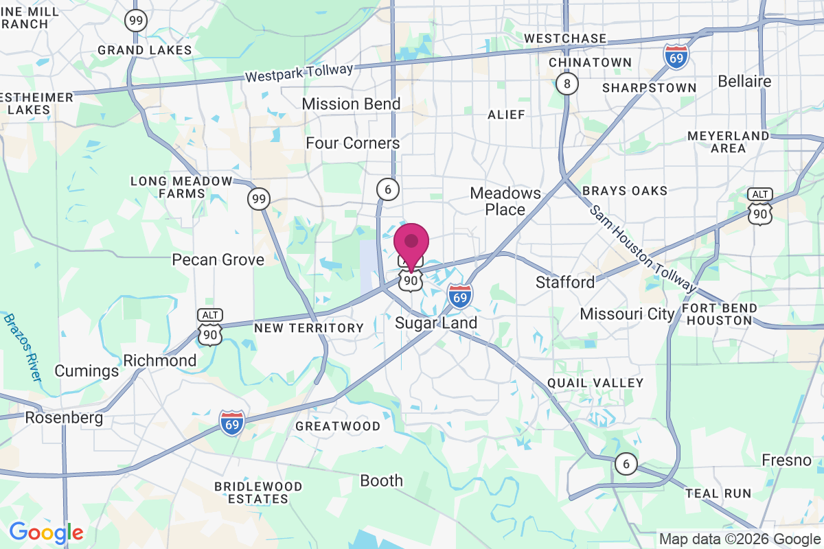 Sugar Land map