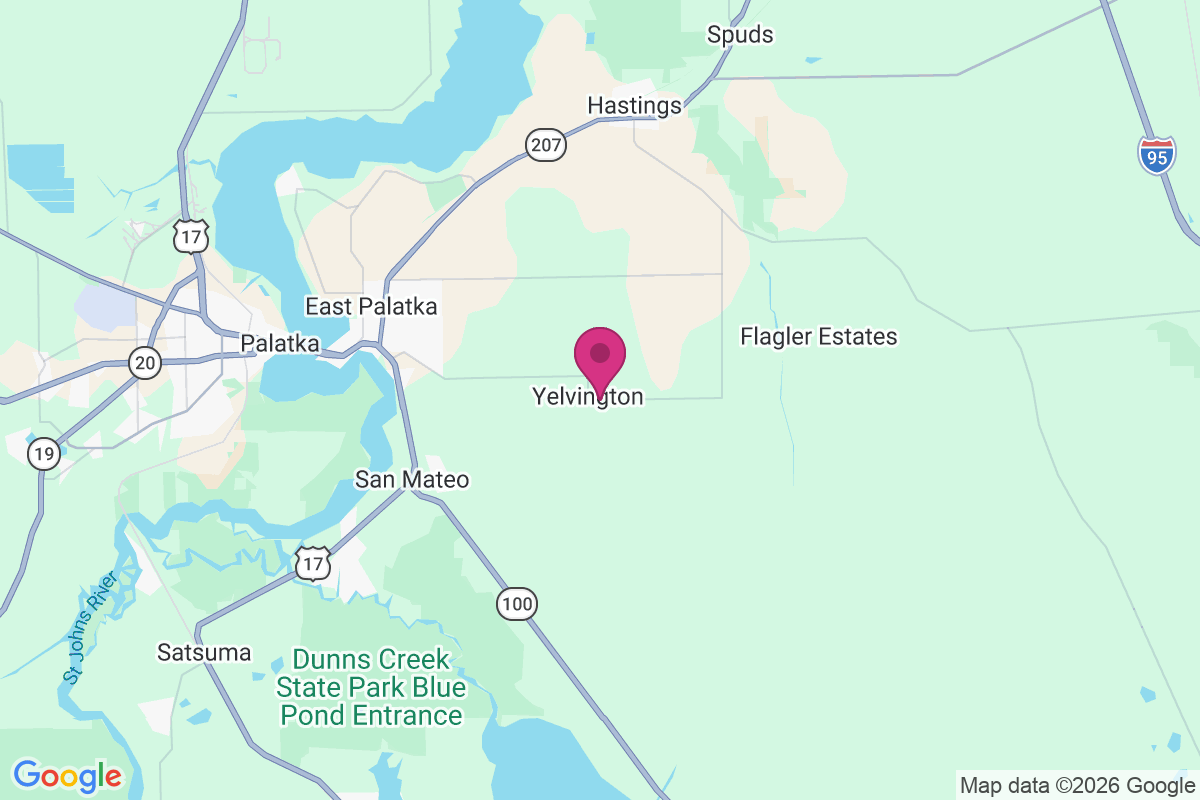Yelvington map