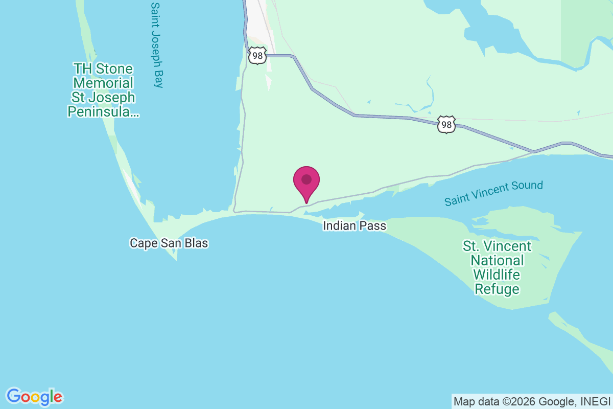 Indian Pass map
