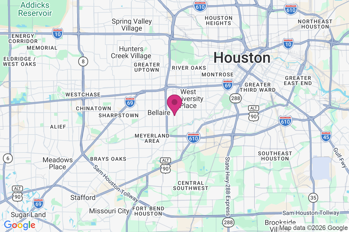 Bellaire map