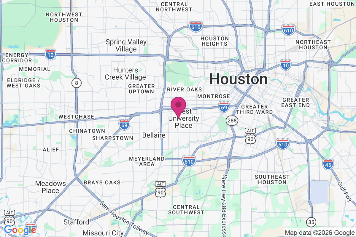 Bellaire Junction map