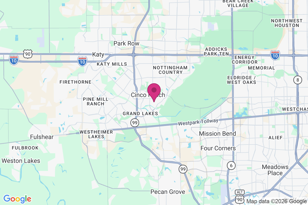 Cinco Ranch map
