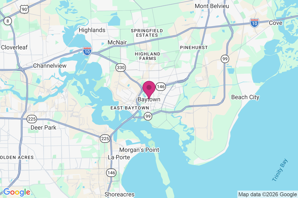 Baytown map