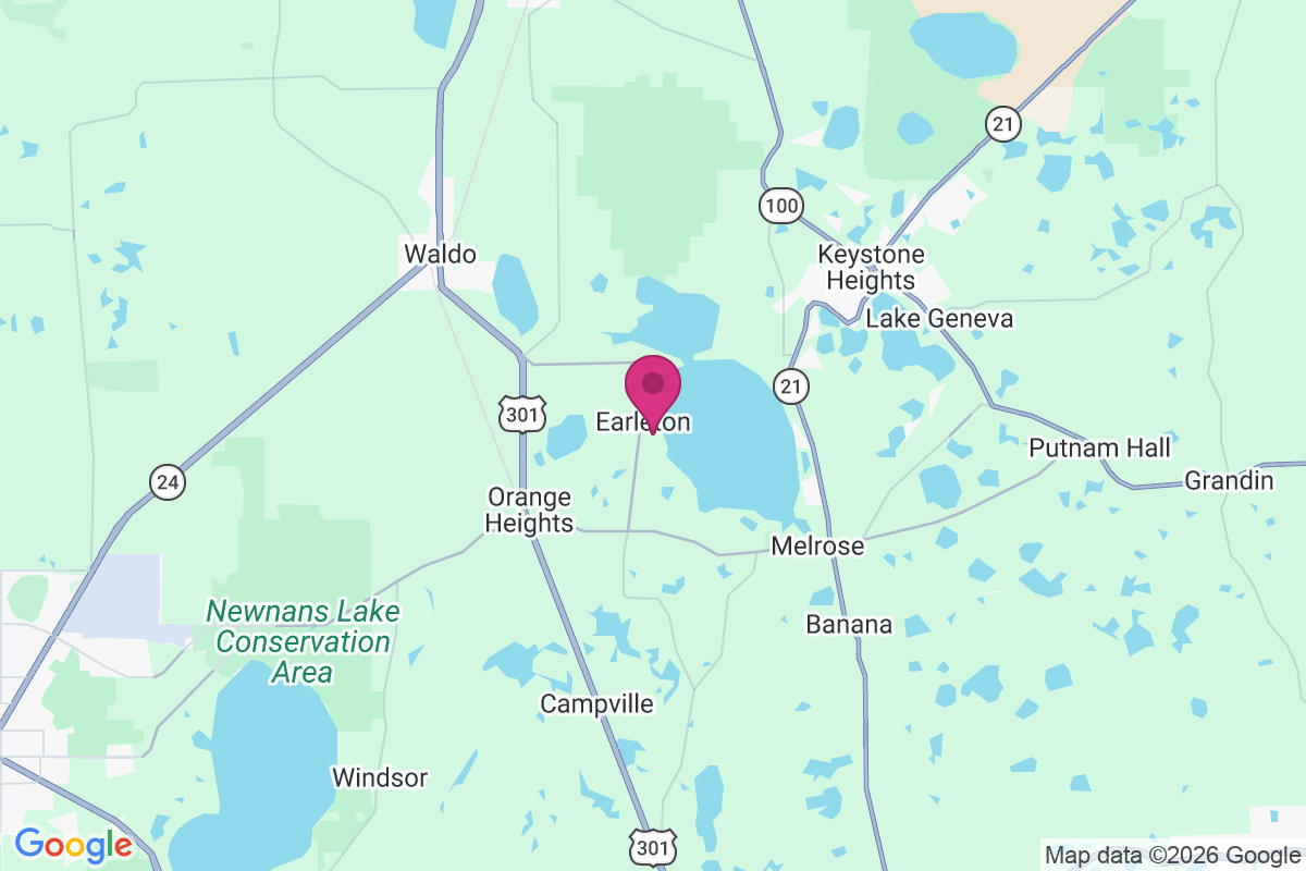 Earleton map