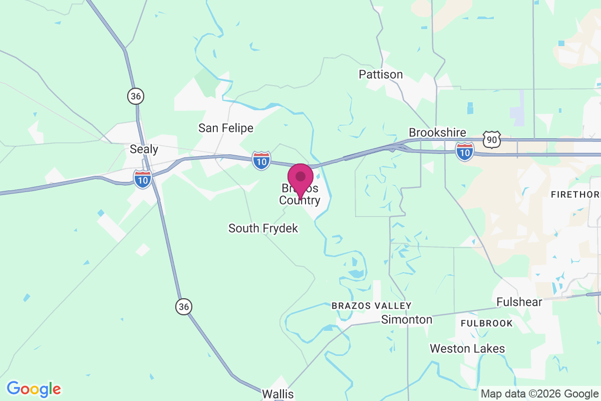 Brazos Country map