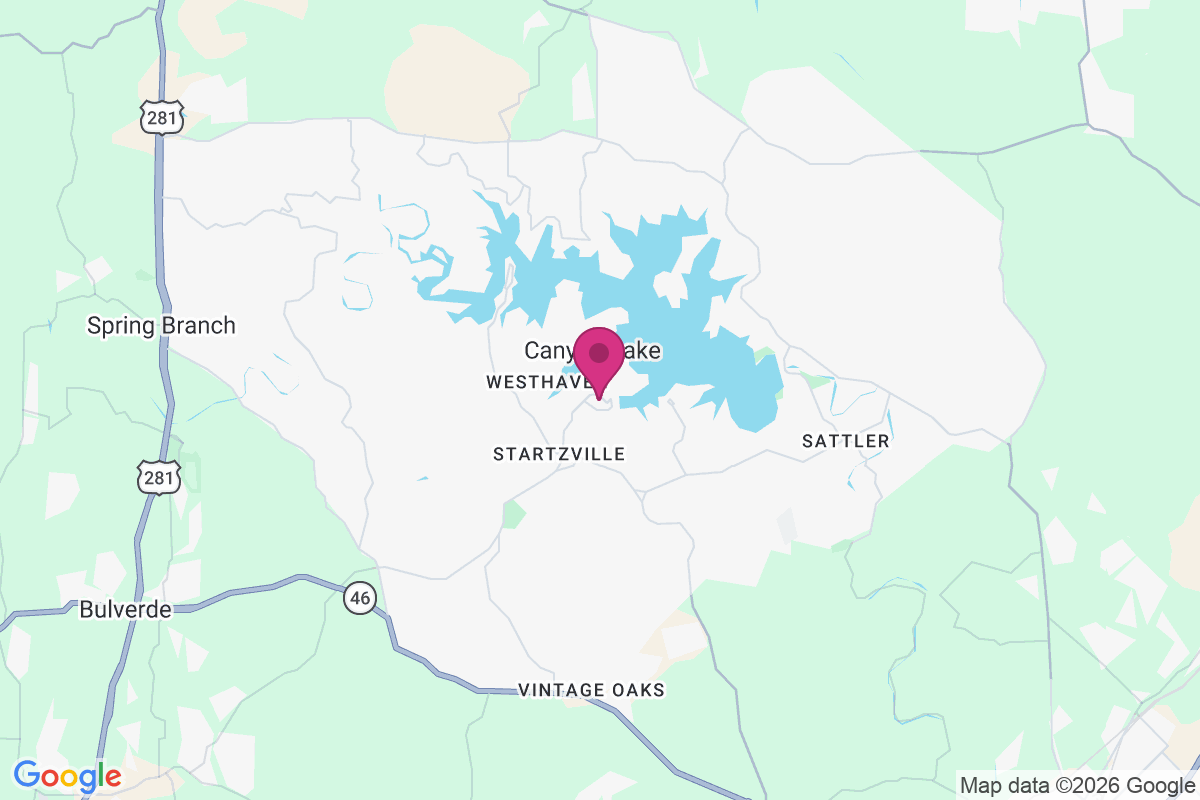 Canyon Lake Forest map