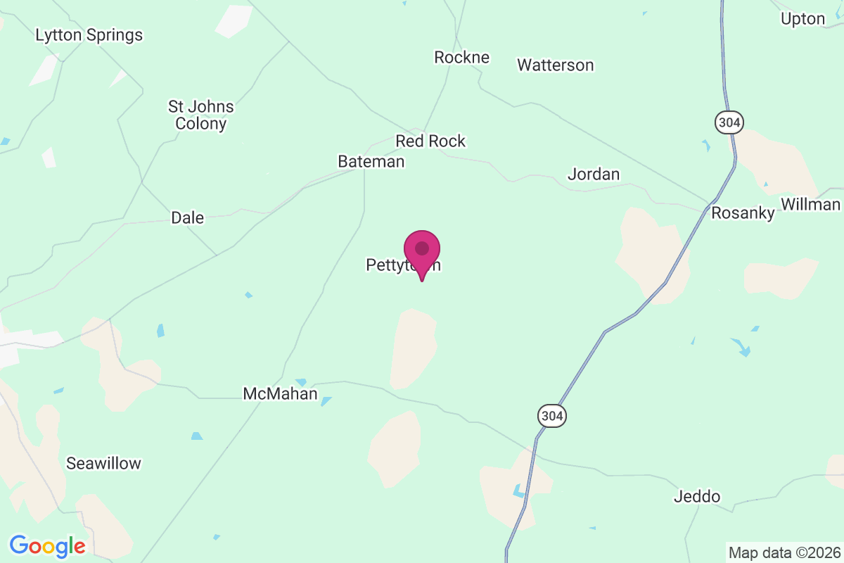 Pettytown map