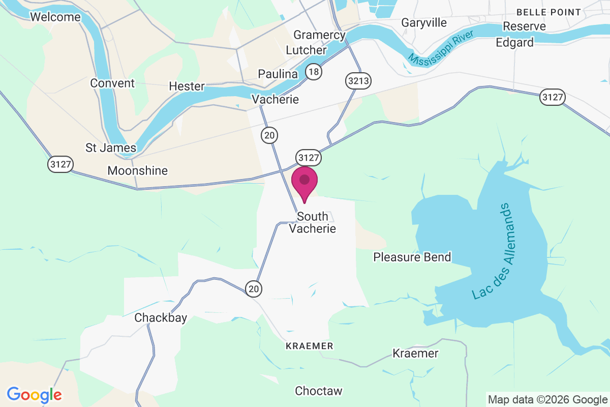 Webre Steib Plantation map