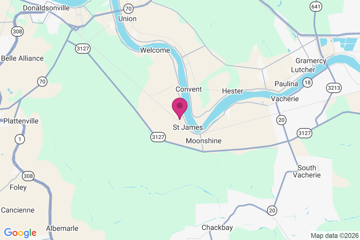 Bon Secours Plantation map