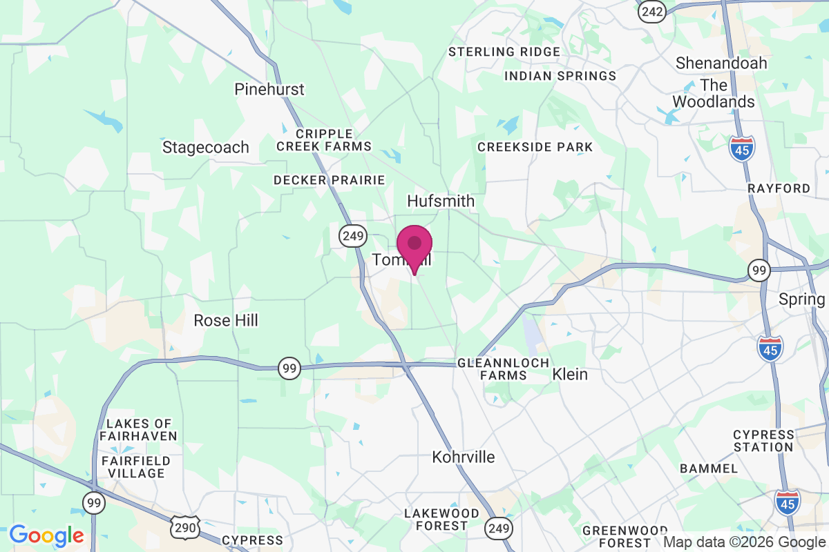 Tomball map