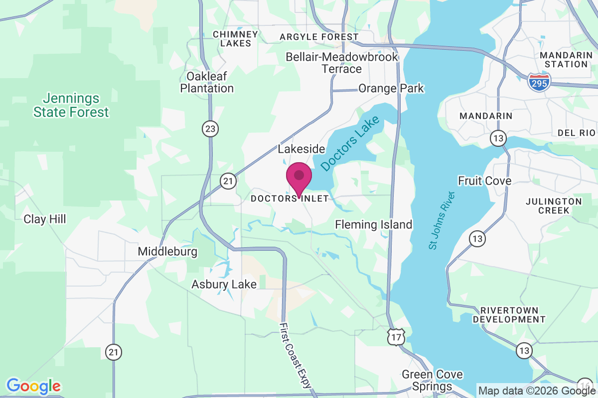 Doctors Inlet map
