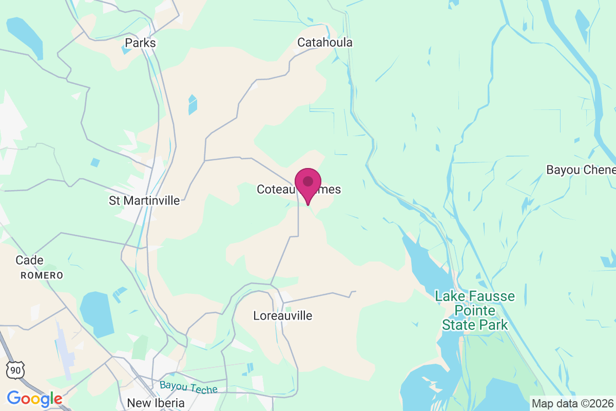 Coteau Holmes map