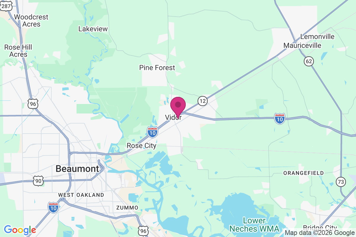 Vidor map
