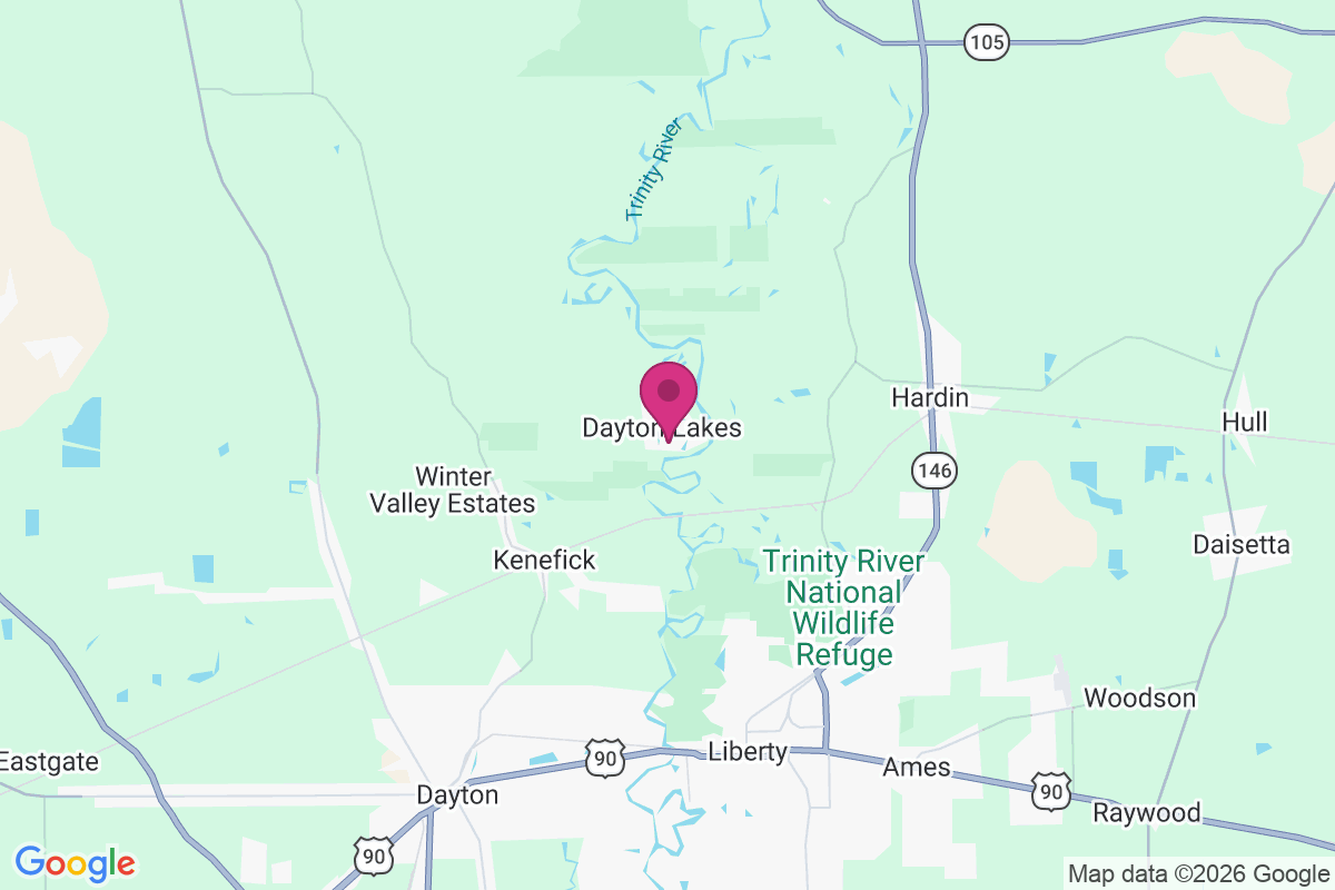 Dayton Lakes map