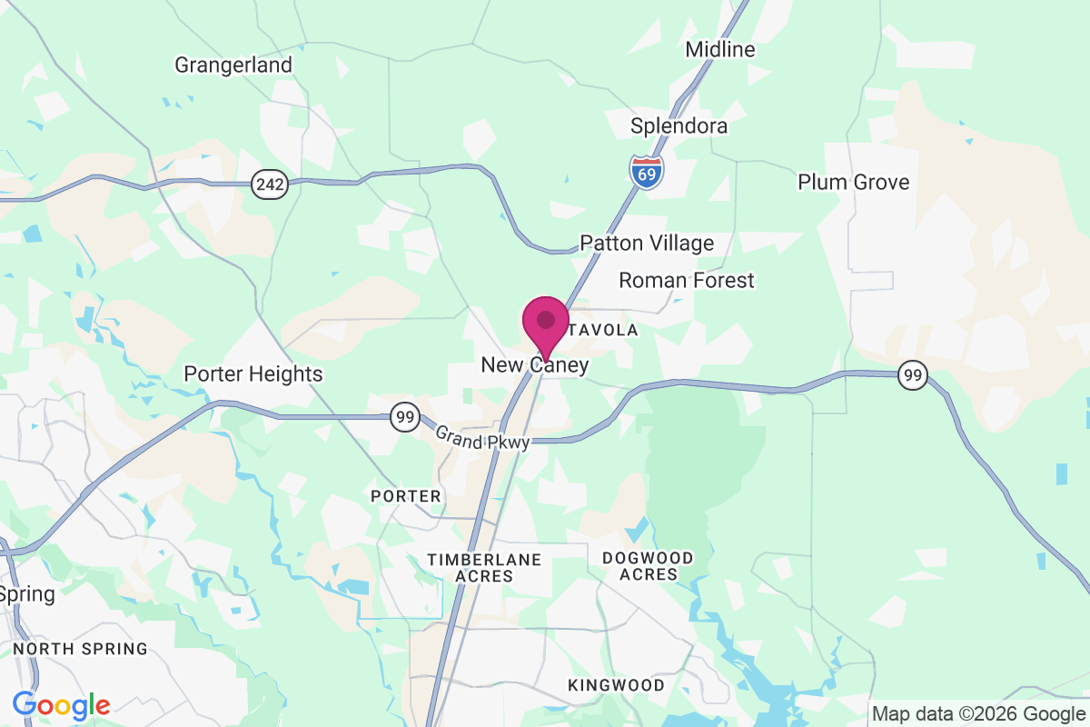 New Caney map