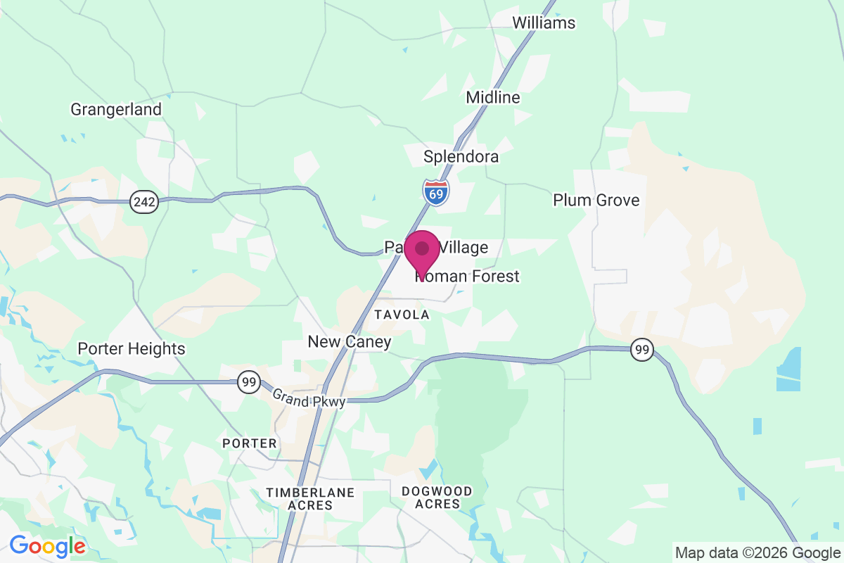Woodbranch map