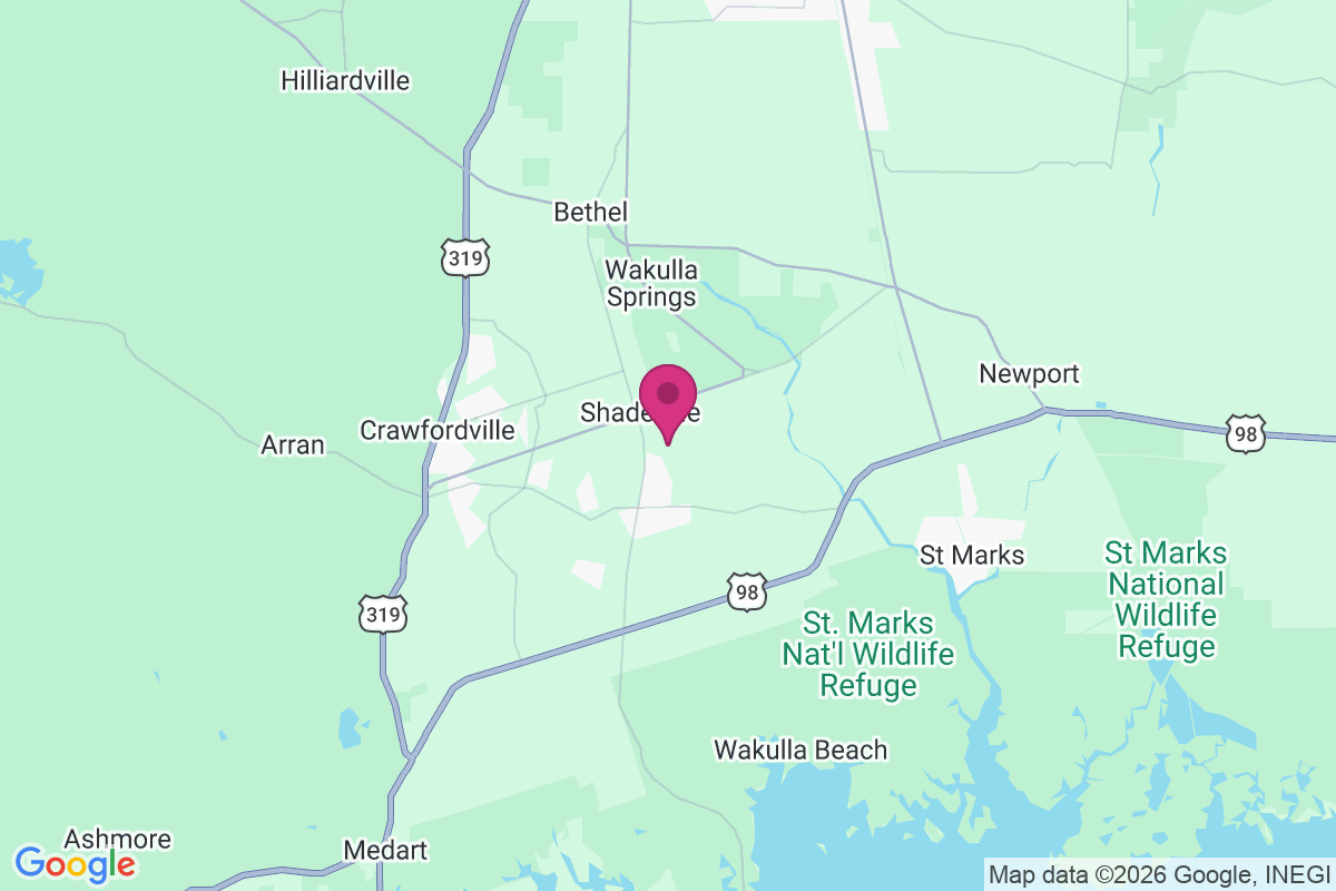 Shadeville map