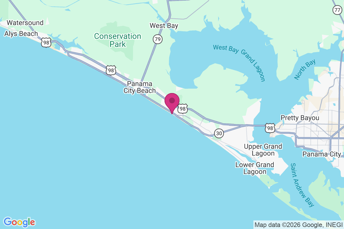Florida Beach map