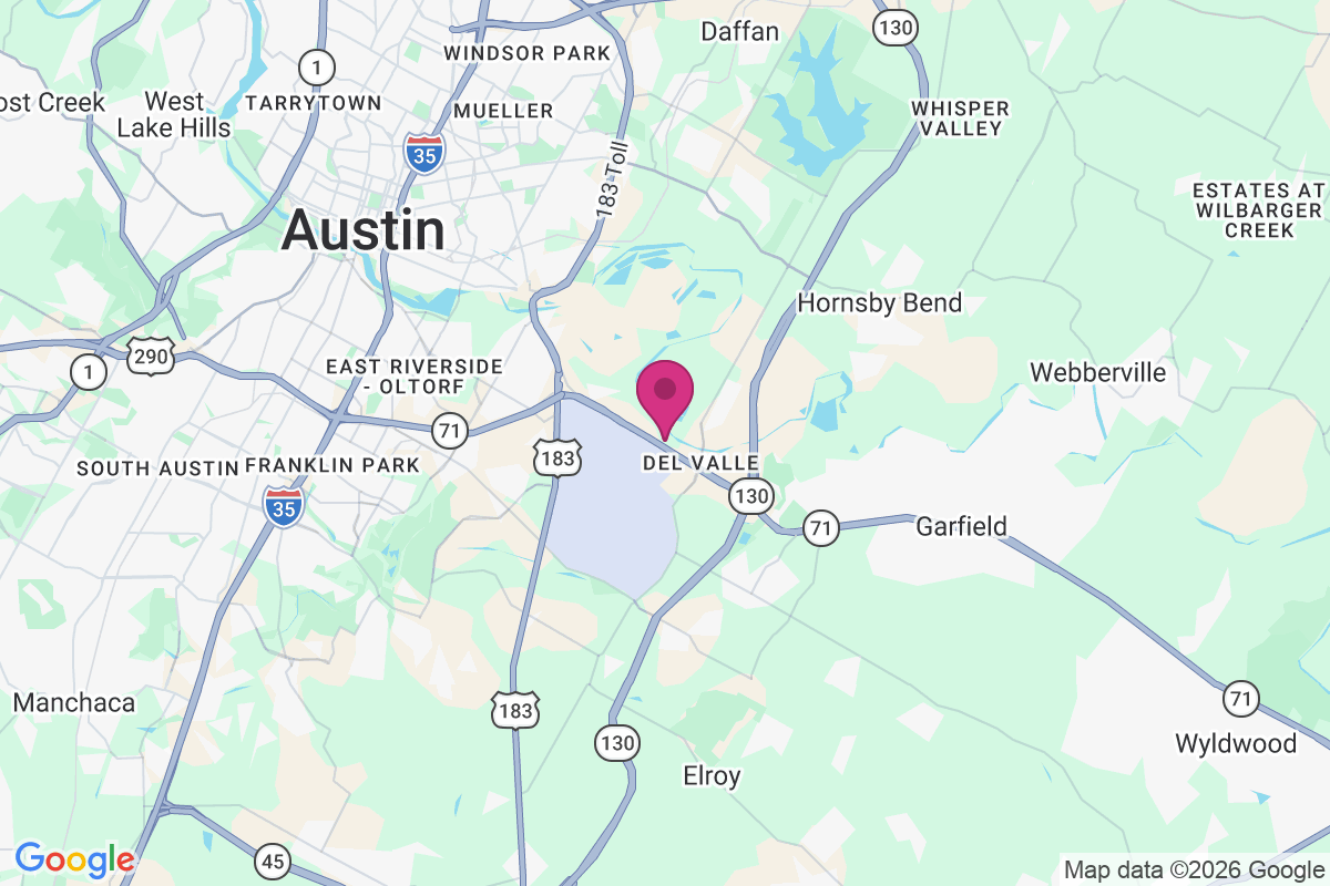 Del Valle map