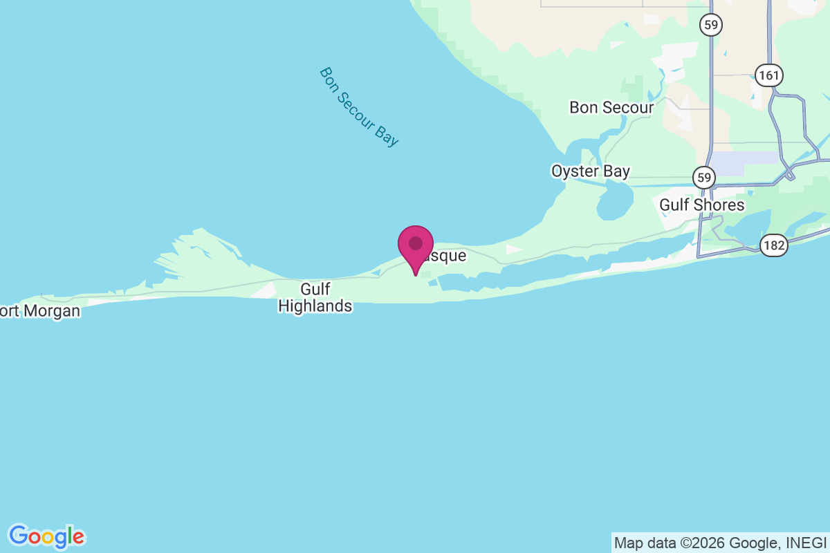 Palmetto Beach map