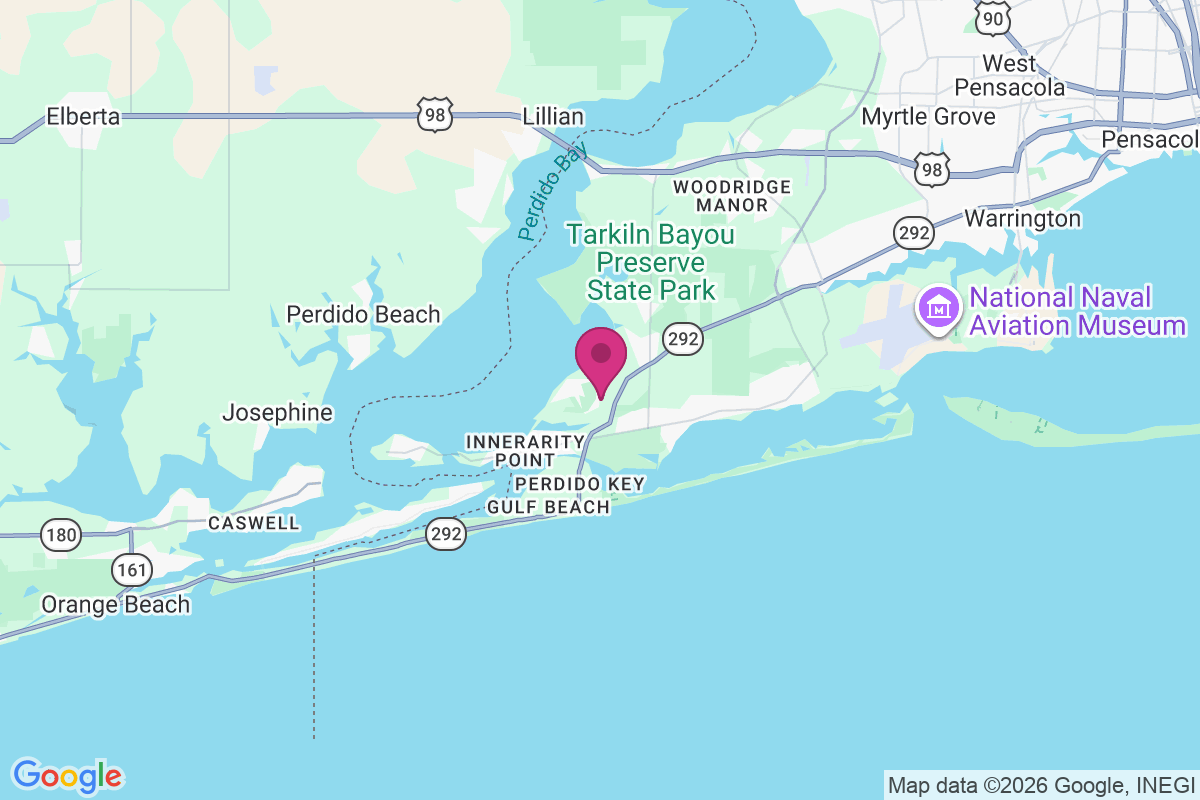 Perdido Bay map
