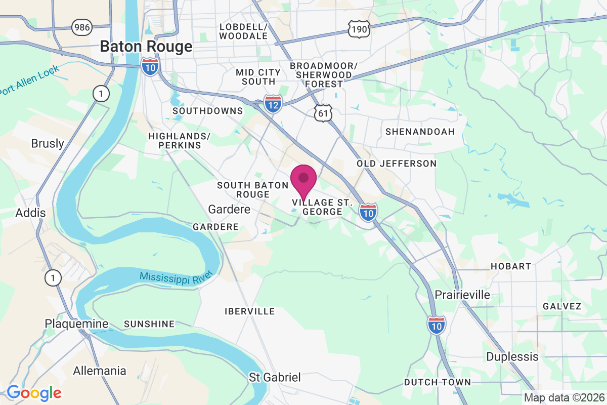 Iberville Terrace map
