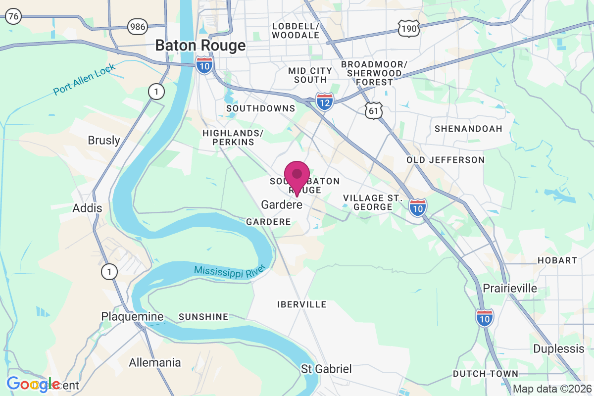 Bayou Fountain map