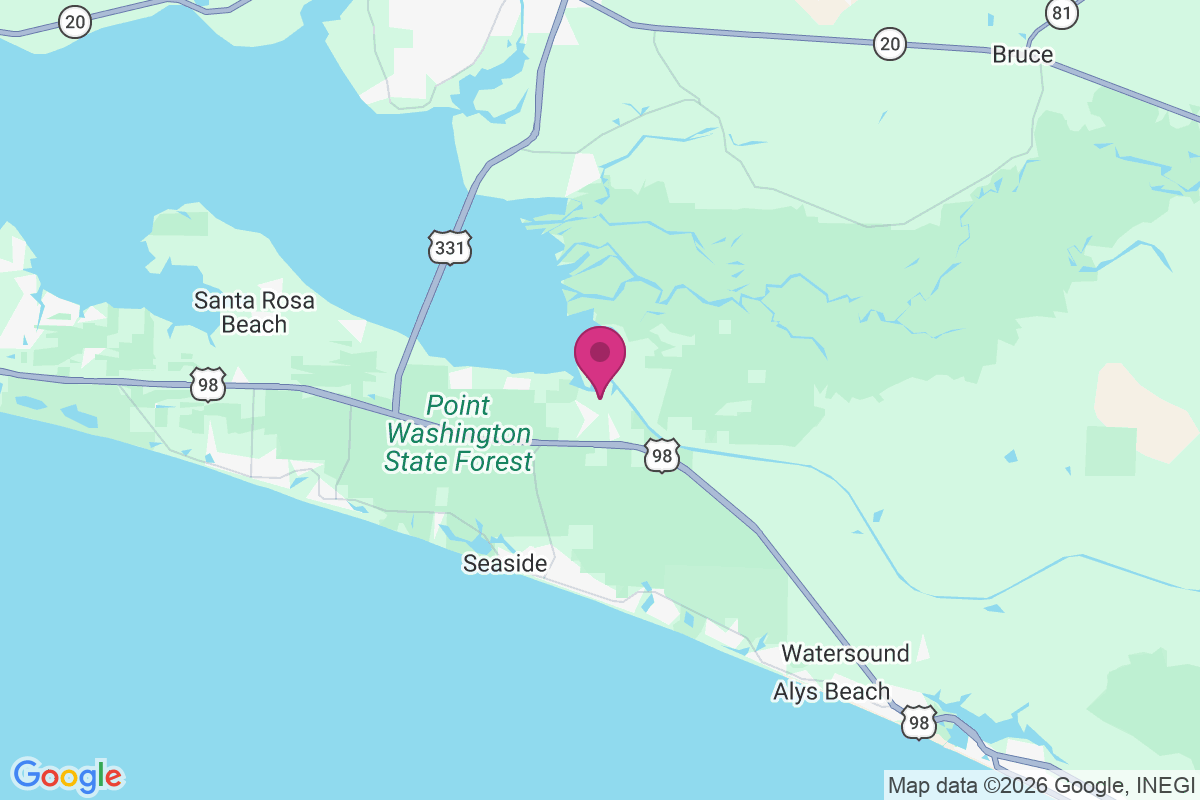 Point Washington map