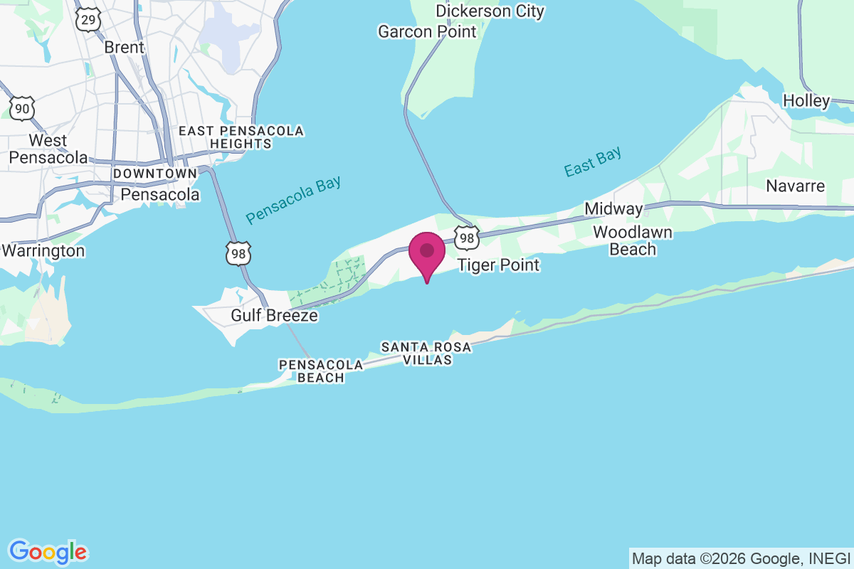 Oriole Beach map