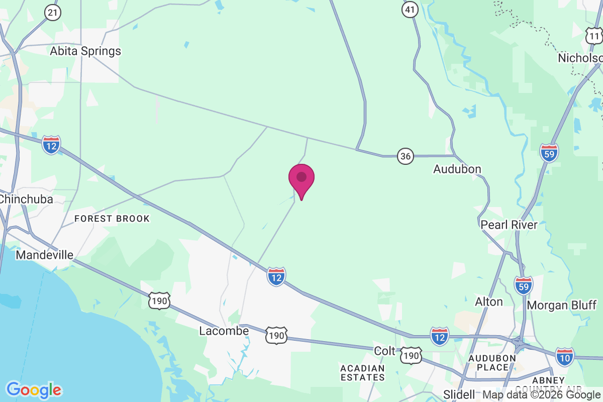 Saint Tammany map