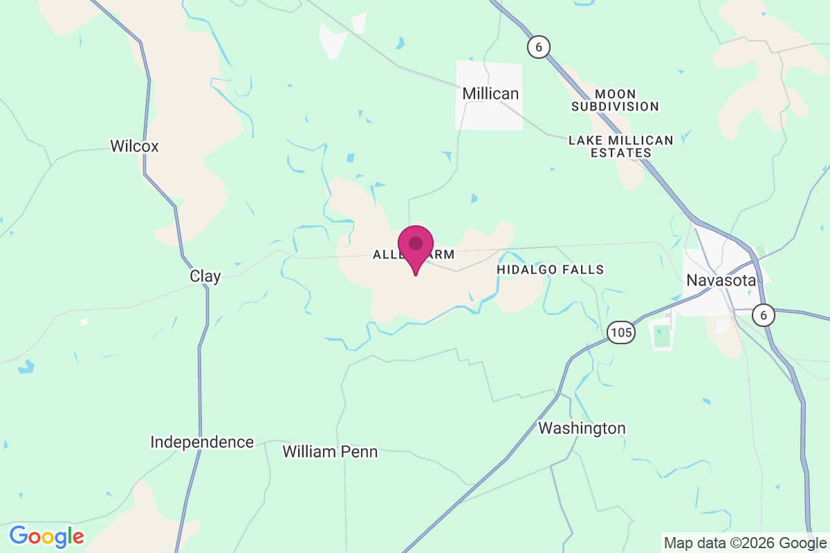 Allenfarm map