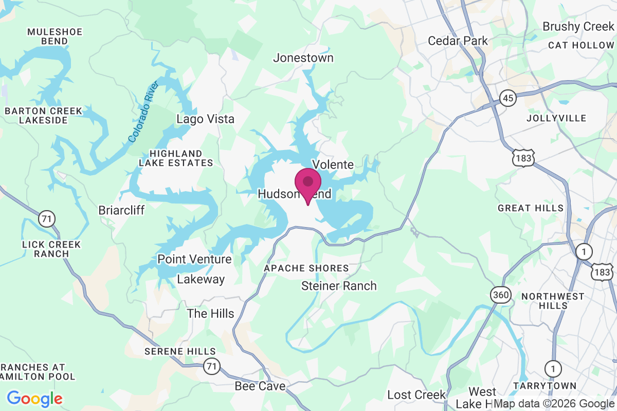 Hudson Bend map