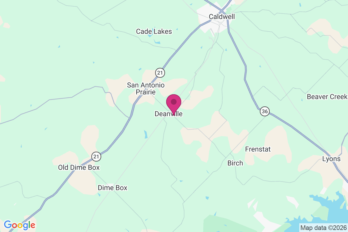 Deanville map
