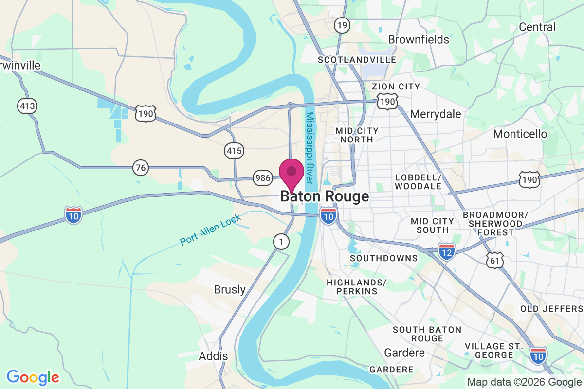 Port Allen map