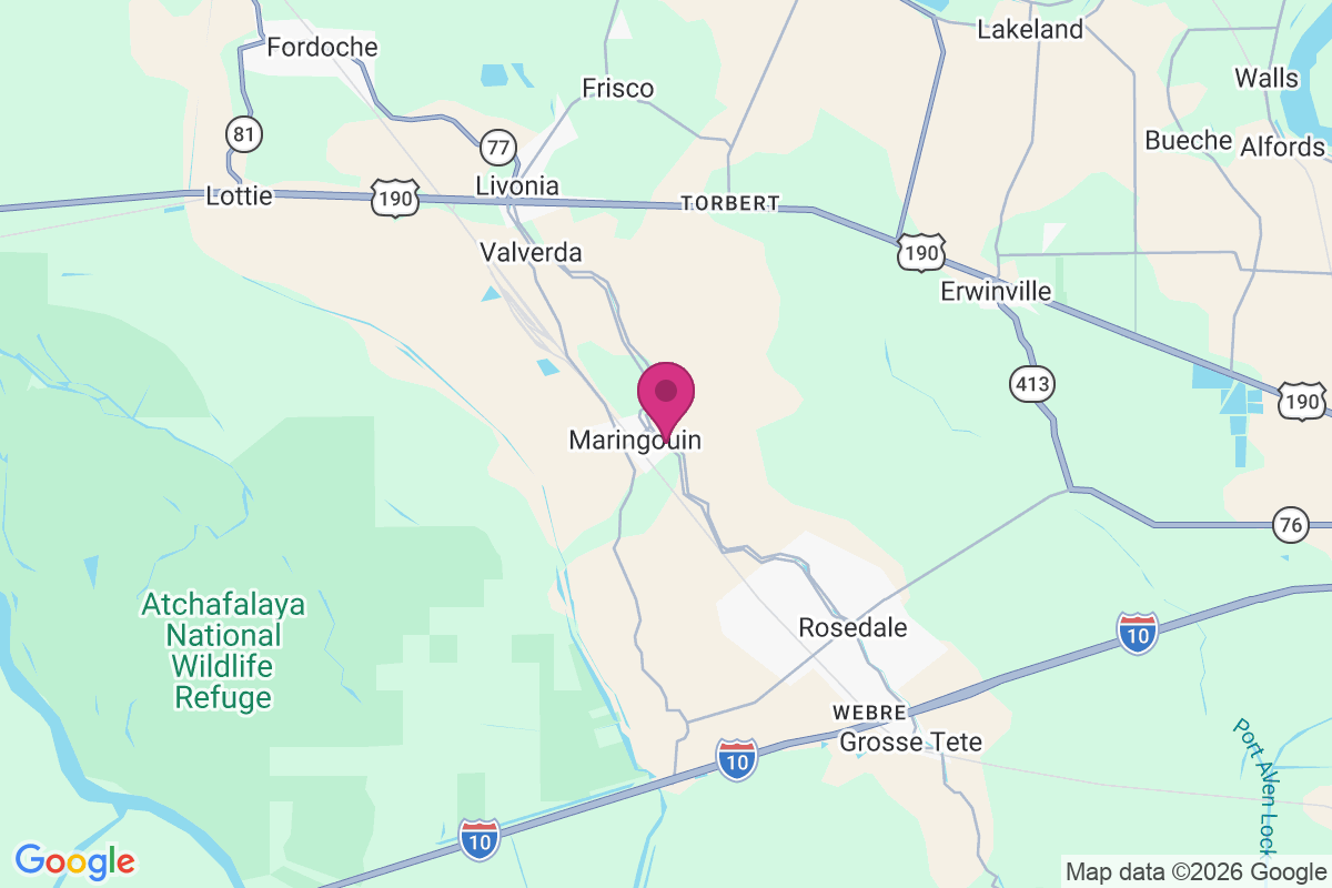 Maringouin map