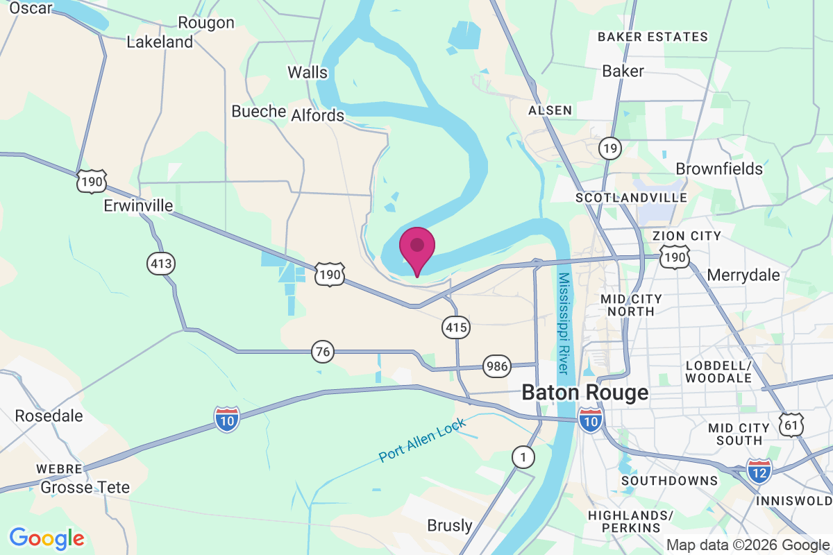Allen Landing map